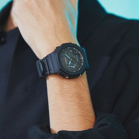 Casio G-Shock GA-2100-1A2ER Negro y Azul